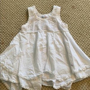 🤍🤍Naartjie ruffle dress with lace designs